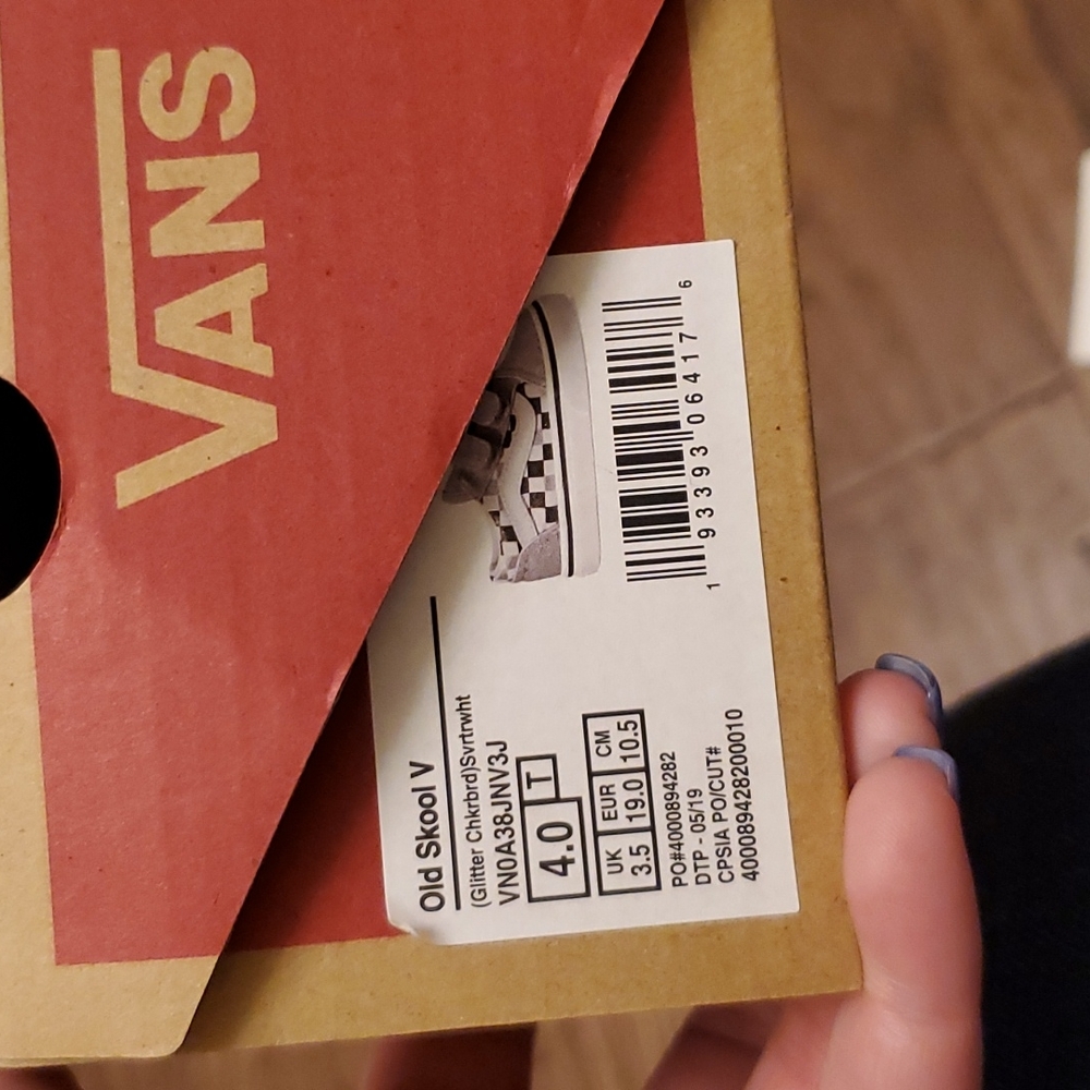 Size 4 Toddler Vans